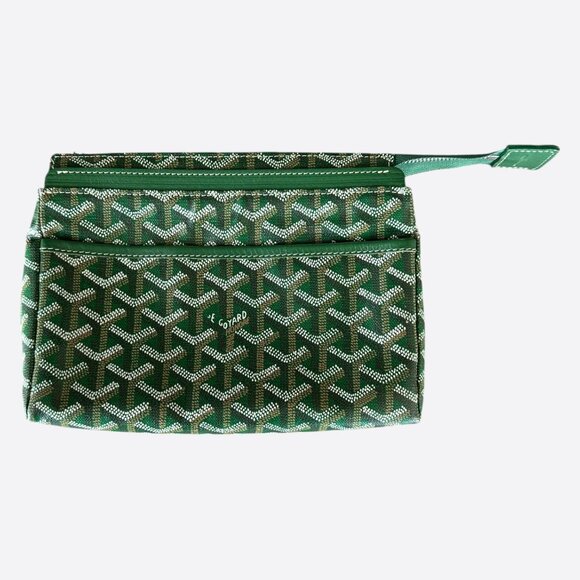 Goyard Green Miroir PM Toiletry Bag - Picture 1 of 4